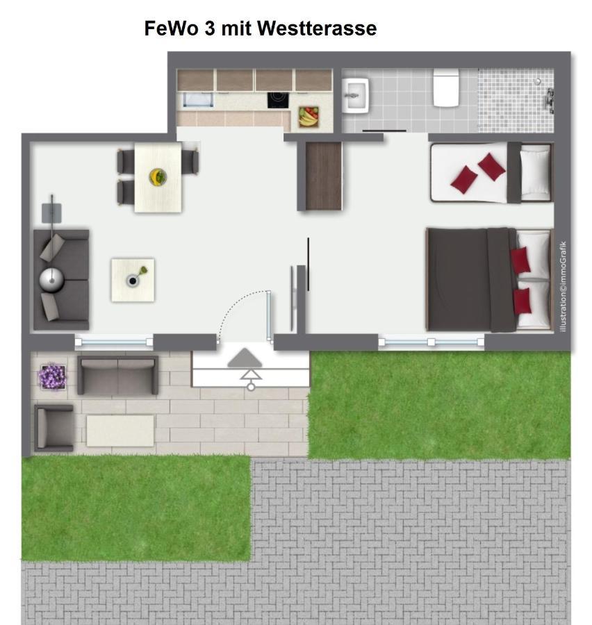 Bernsteinbaeder Zimmer Koserow المظهر الخارجي الصورة